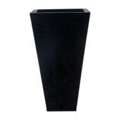 FLORIDIS Zurique Large Black Resin Planter Bowl