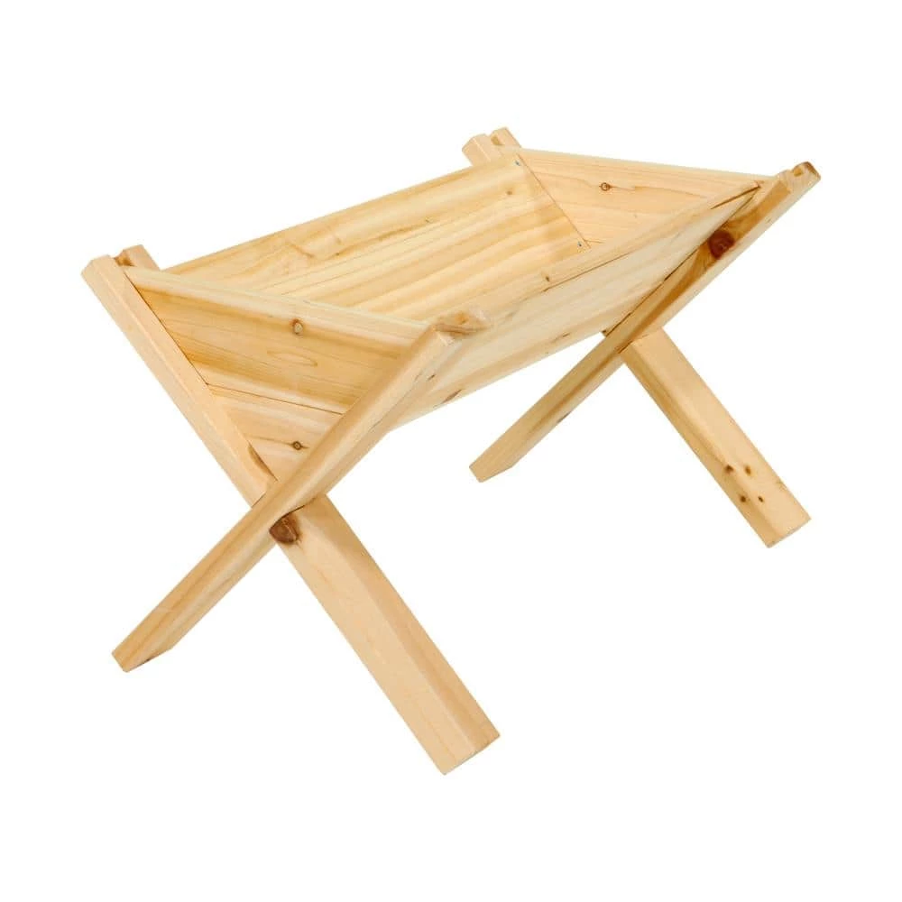 Outdoor Essentials Homestead 25 in. x 16 in. Cedar Wedge Garden Planter