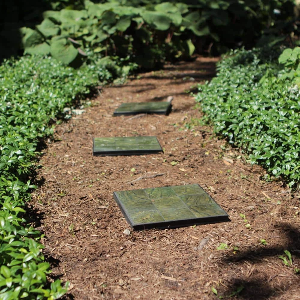 Outdoor Essentials 12 in. x 12 in. Jade Large Tile Decorative Garden Stone - Image 3