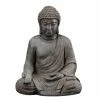 LuxenHome Meditating Buddha Garden Statue