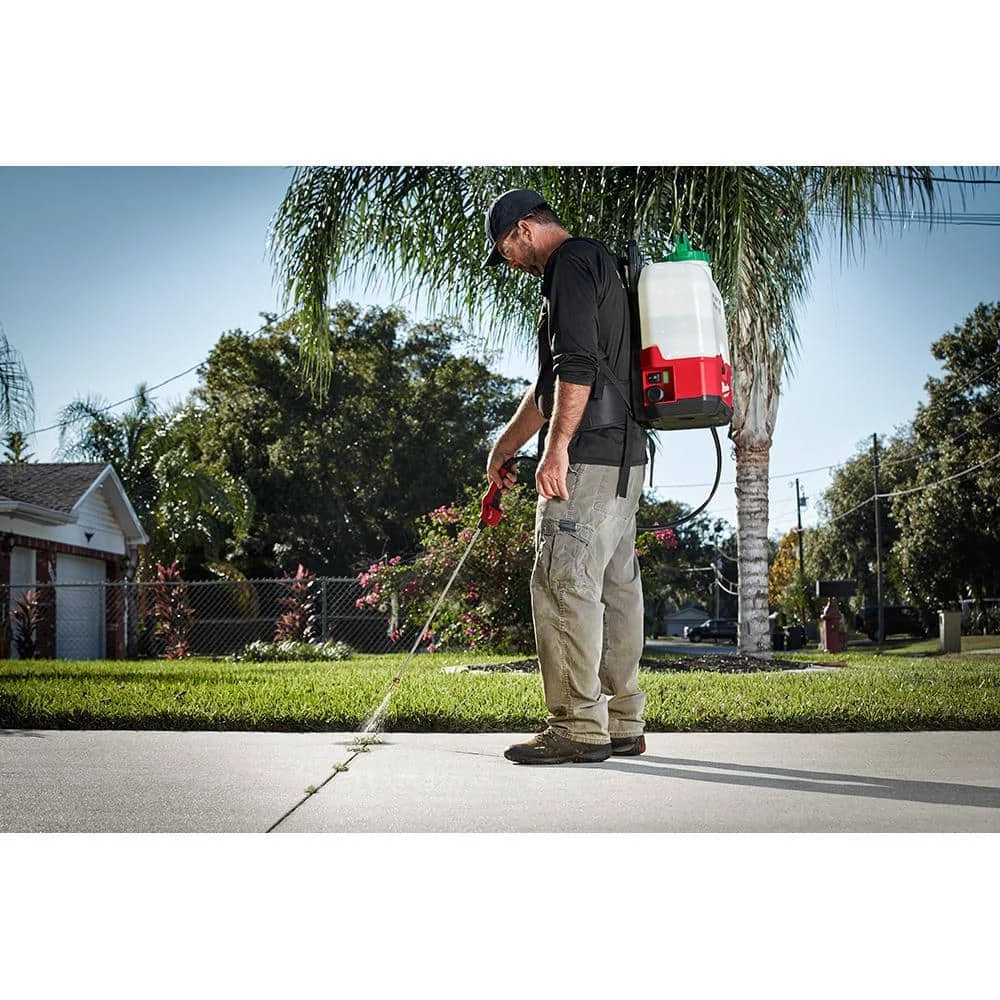 Milwaukee M18 18-Volt Lithium-Ion Cordless Switch Tank Backpack Pesticide Sprayer & FUEL 120 MPH 450 CFM Handheld Blower Combo Kit - Image 8