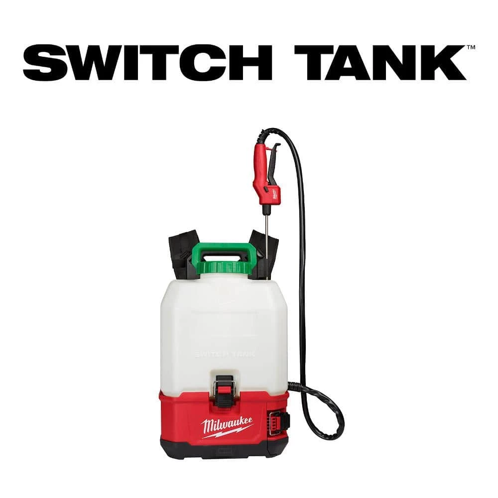Milwaukee M18 18-Volt 4 Gal. Lithium-Ion Cordless Switch Tank Backpack Pesticide Sprayer with M18 5.0 Ah Battery - Image 13