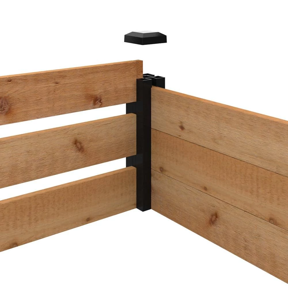 Outdoor Essentials Haven 4 ft. x 8 ft. Natural Cedar Raised Garden Bed (11 in. Height) - Image 6