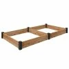 Outdoor Essentials Haven 4 ft. x 8 ft. Natural Cedar Raised Garden Bed (7 in. H)