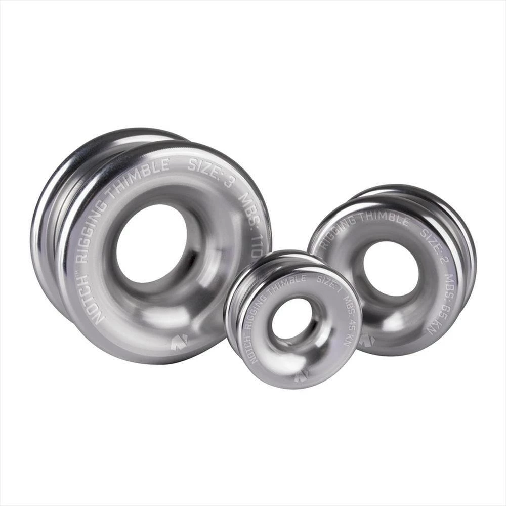 Notch Rigging Thimble Small # 1 (20mm x 14mm) - Image 2