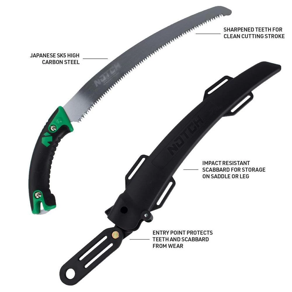 Notch Legacy 13 in. Hand Saw and Scabbard - Image 2