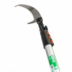 Notch Sentei 15.4 in. Chrome-Plated Hayauchi Steel Silky Blade with 21 ft. Pole 4-Section Telescoping Aluminum Pole Saw