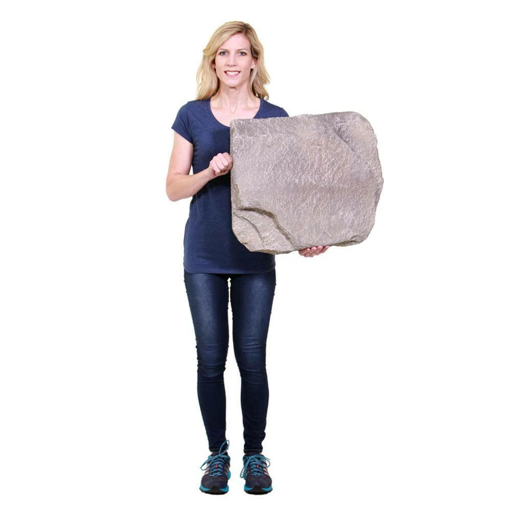 Outdoor Essentials 21 in. x 18 in. x 3.5 in. Tan Small Skimmer Landscape - Image 4