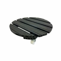 Wagner 15.1 in. Large Gray Round WPC Plant Caddy