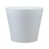 FLORIDIS Genebra Small White Resin Planter Bowl