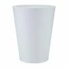FLORIDIS Genebra Medium White Resin Planter Bowl