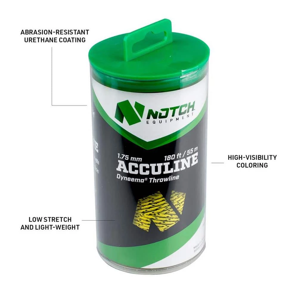 Notch Acculine 1.75mm x 180 ft. and 10 oz. Throw Weight Combination - Image 3