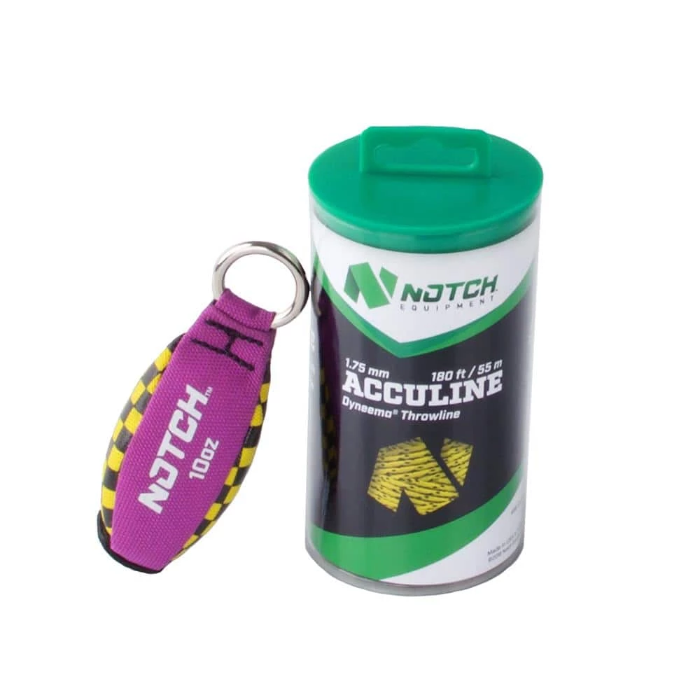 Notch Acculine 1.75mm x 180 ft. and 10 oz. Throw Weight Combination